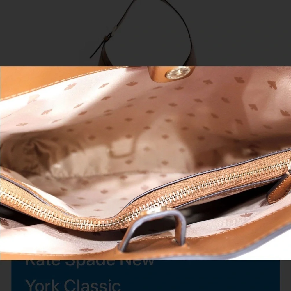 COPY - Kate Spade Brown Astor Hobo Bag with Crescent Silhouette